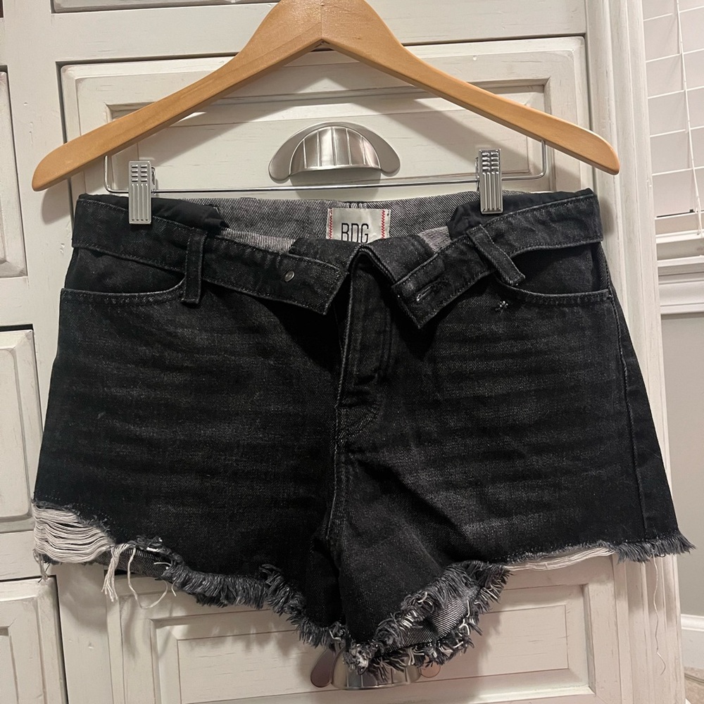 BDG foldover denim shorts